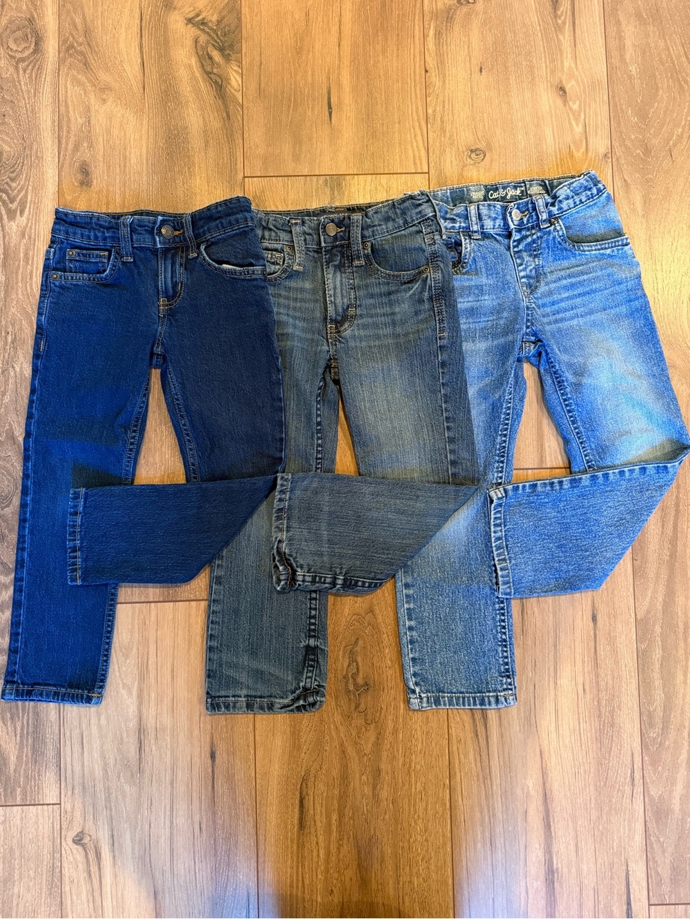 Cat & Jack, Cody James Boy Jeans Trio - Dark, Medium, Light Blue